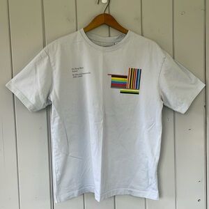 Pet Shop Boys - Limited Zara T-Shirt - Size Medium "B Sides" Light Blue